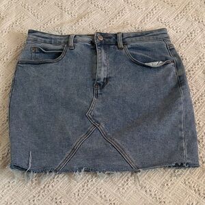 Just Quella Light Blue Denim Skirt